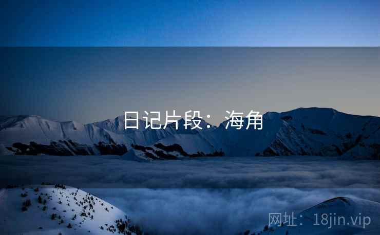 日记片段：海角