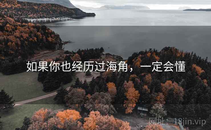 如果你也经历过海角，一定会懂