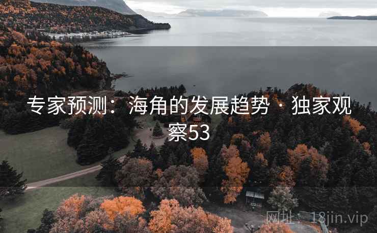 专家预测：海角的发展趋势 · 独家观察53